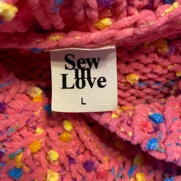 ❄️ Pink Speckled Knit Sweater ❄️ - Picture 2 of 8